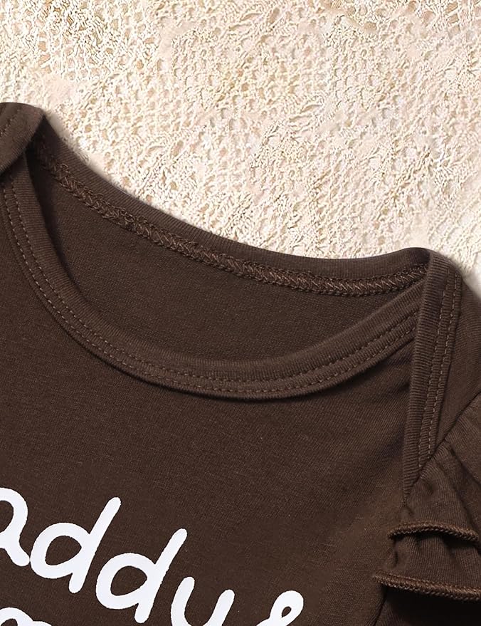 Infant Newborn Baby Girl Clothes Baby Girl Outfits For All Seasons Long Sleeve Snap Romper Pant Sets With Headband