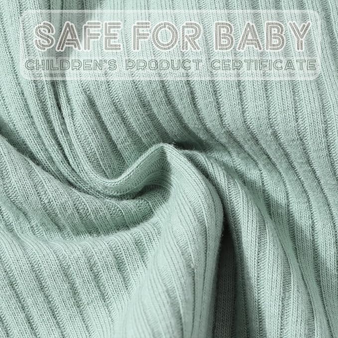 GDTOGRT Baby Girl Clothes Newborn Infant Outfits Ruffle Romper+ Floral Pants + Cute Headband Sets for Girls