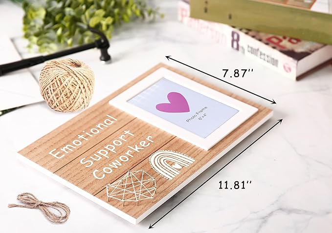 Goodbye Farewell Retirement Gift for Coworker-Christmas Birthday Gift-New Job Leaving Present for Colleague,Best Friend,Team Member-Emotional Support Coworker-Photo Frame Picture Frame Present