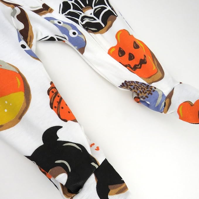 HonestBaby Baby Celebration Sleep & Play Footed One-Piece Pajama Sleeper 100% Organic Cotton