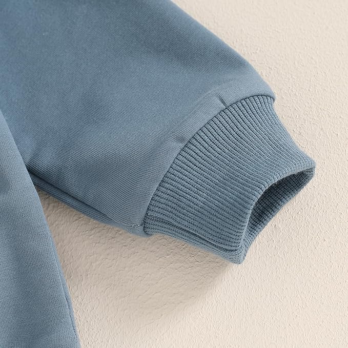 Twopumpkin Baby Toddler Girl Boy Sweatshirt/Romper Long Sleeve Sister Brother Matching Outfit Newborn Clothes