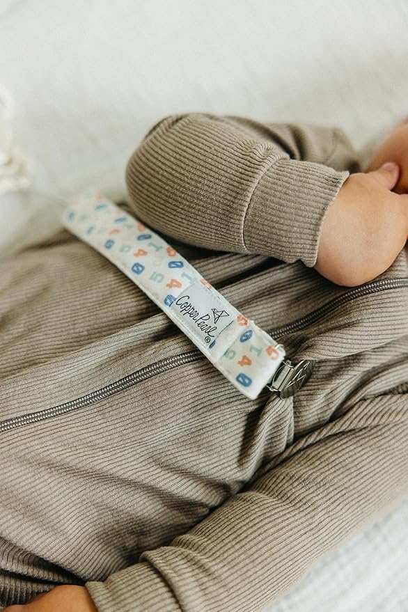 Copper Pearl Binky Clip Set 'Dunk' (Pack of 3)