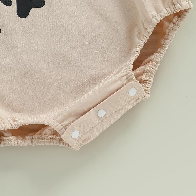 Kupretty Baby Boy Girl Sweatshirt Romper Cute Winter Fall Clothes Siblings Crew Neck Long Sleeve Bubble Infant Bodysuit