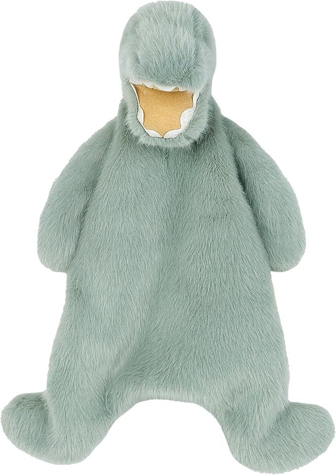 MON AMI Dino Plush Lovey for Babies – 15” | Security Blanket for Newborns