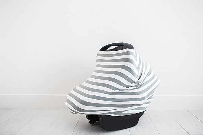 Harbor Multi-Use Cover: Car Seat, Nursing, Stroller - Stretchy Fabric, All-Season, Stylish Designs, Easy Access