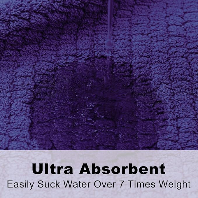 Hooded Bathrobes for Women, Soft Long Towel Robes for Women - Quick Dry yet Warm