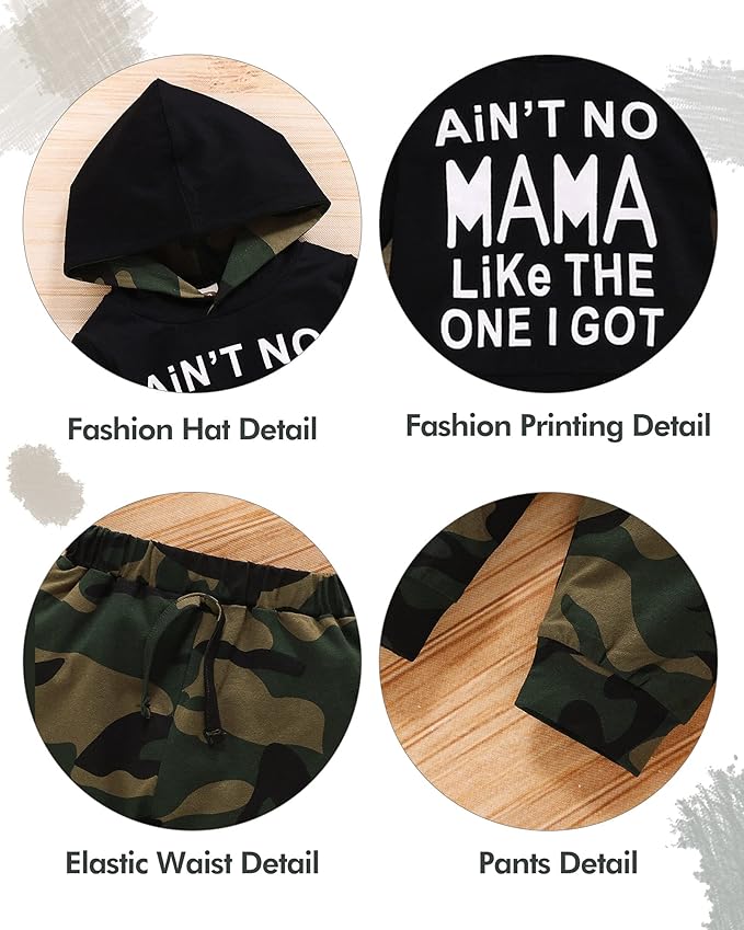 NZRVAWS Baby Boy Clothes Toddler Boy Outfit 2 3 4T 6 12 18 24 Month Fall Winter Hoodie Ripped Jeans Clothing