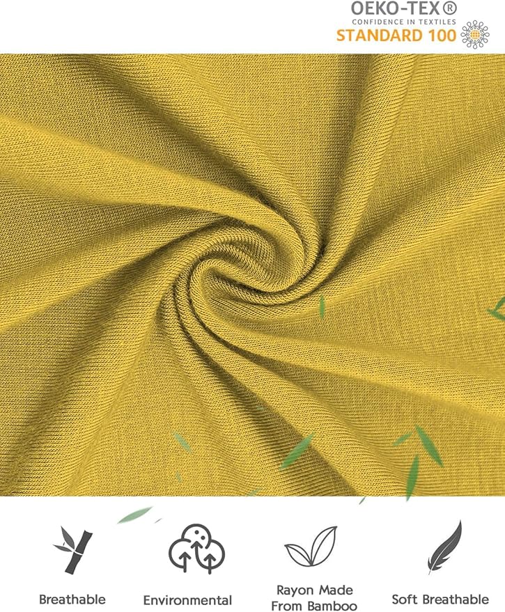 Jimonda Baby Romper Boys Girls Bamboo Pajamas 2-Way Zipper Footless Unisex Long Sleeve Sleepers Sleep and Play 0-24 Months