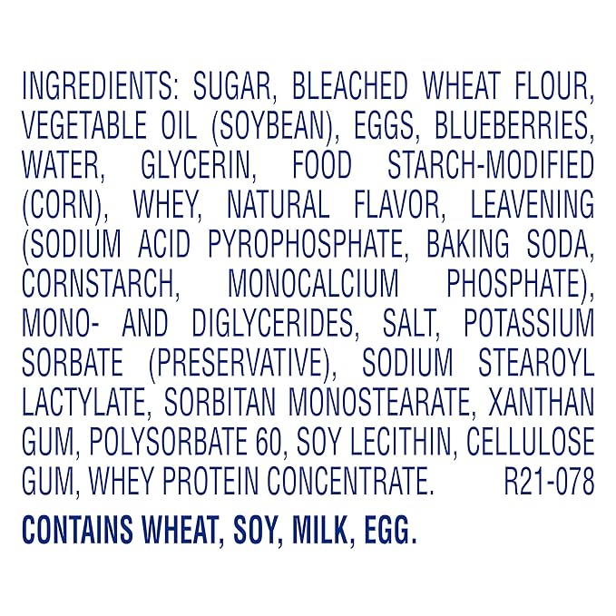 Entenmann's Little Bites Blueberry Mini Muffins | Made with Real Blueberries | 1 pack (20 pouches total)