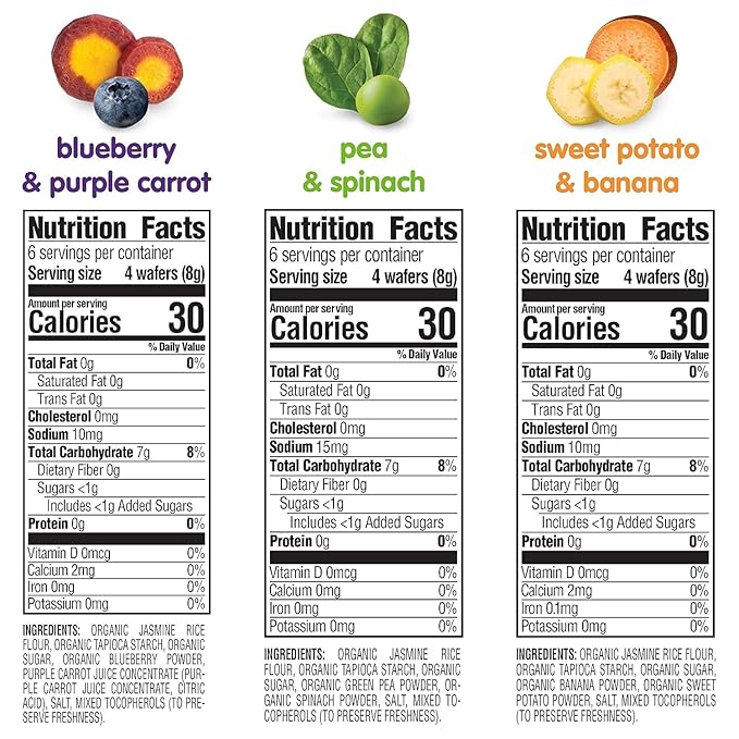 Happy Baby Organics Yogis Freeze-Dried Yogurt & Fruit Snacks, Variety Pack (Pack of 6) & Teether, 3 Flavor Variety Pack, 12 Count (Pack of 3)