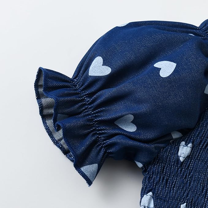 3PCS Baby Girl Clothes Ruffle Floral Shirt Tops Pants Headband Outfit Sets