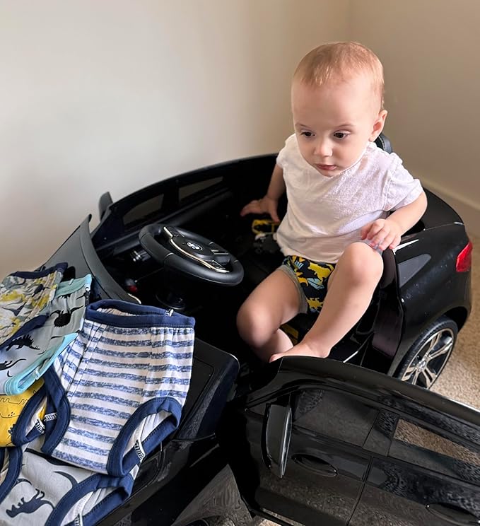 BIG ELEPHANT Potty Training Underwear - 10 Pack, 100% Cotton Absorbent Unisex Toddler Pee Pants for Boys Girls