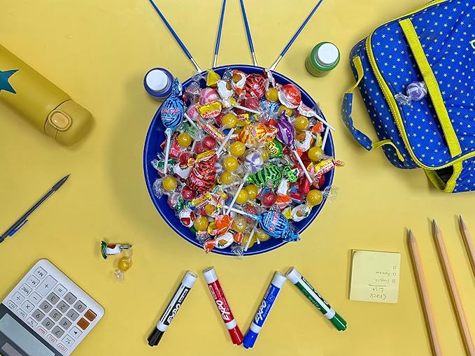 Piñata Candy Mix – 12 Pounds – Halloween Assorted Lollipops, Taffy, Gum & Hard Candy – Individually Wrapped Bulk Party Candy for Schools, Trick ot Treat, Teachers, and Birthdays