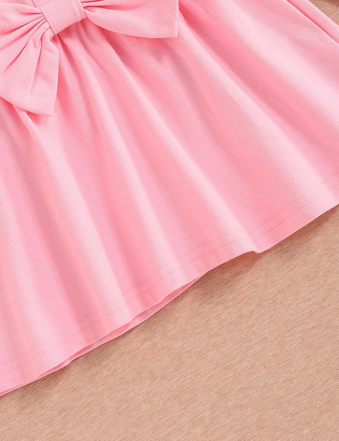 oklady Toddler Baby Girl Clothes Solid Color Ruffle Tops Floral Pants with Headband Fall Winter Cute Girl Outfits