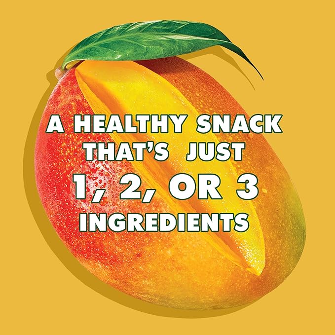 SOLELY - Organic Mango Raspberry Fruit Jerky - 12 Individually Wrapped Fruit Strips - Fruit Leather - Healthy Snacks for Adults & Kids - Non GMO, Vegan Snacks - 0.8oz (23g)