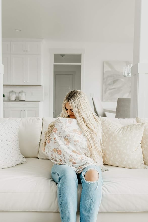 Ferra Multi-Use Cover: Car Seat, Nursing & Stroller Cover - Stretchy Fabric, All-Season, Stylish Designs