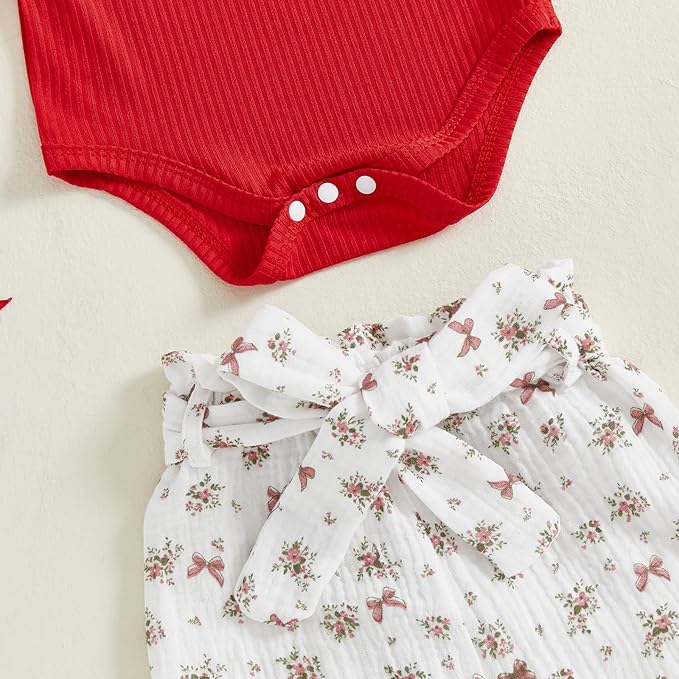 Mubineo Baby Girl Clothes Outfits Cute Flower Romper Daisy Pant Fall Winter Newborn Outfit Sets