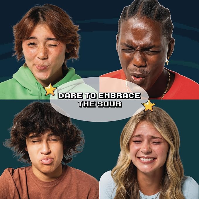 Final Boss Sour Candy, Sour Blueberries, 10 Pack, Level 3, Fruit Chews with Real Dried Fruit, No Artificial Colors or Flavors, Low Calorie Snack for Kids, Teens, Adults, Lunch Boxes & On The Go