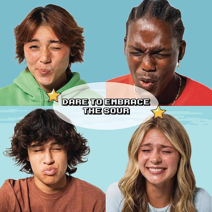 Final Boss Sour Candy, Sour Blueberries, 10 Pack, Level 1, Fruit Chews with Real Dried Fruit, No Artificial Colors or Flavors, Low Calorie Snack for Kids, Teens, Adults, Lunch Boxes & On The Go