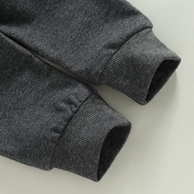 CIYCUIT Toddler Baby Boy Clothes Long Sleeve Sweatshirt Pants Set Fall Winter Outfits