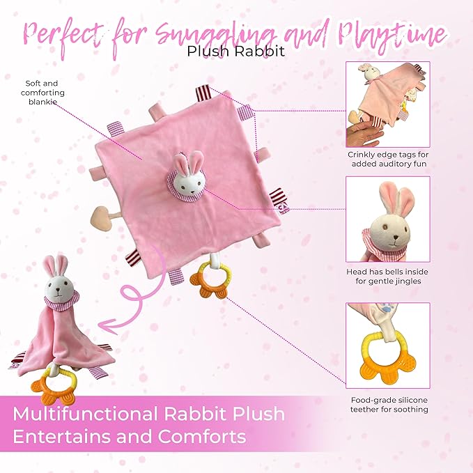 Baby Shower Gift Set, Baby Grooming kit, Baby Clothes, Baby Rattle, Baby Blanket, Swaddle, Pacifier, Gifts for New Baby Girl, Newborn Essentials, Baby Gift Set (Ultimate 24 PC)