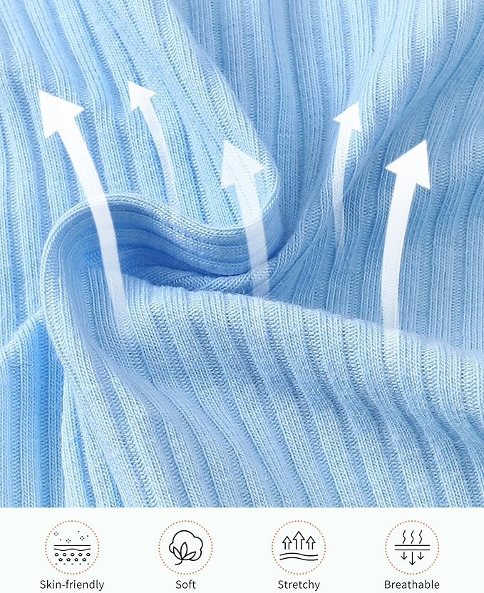 SUNNY PIGGY Newborn Baby Girl Clothes Infant Outfits Romper Floral Fall Outfit Bell Bottoms Pant Sets Hat Headband Flowerpant