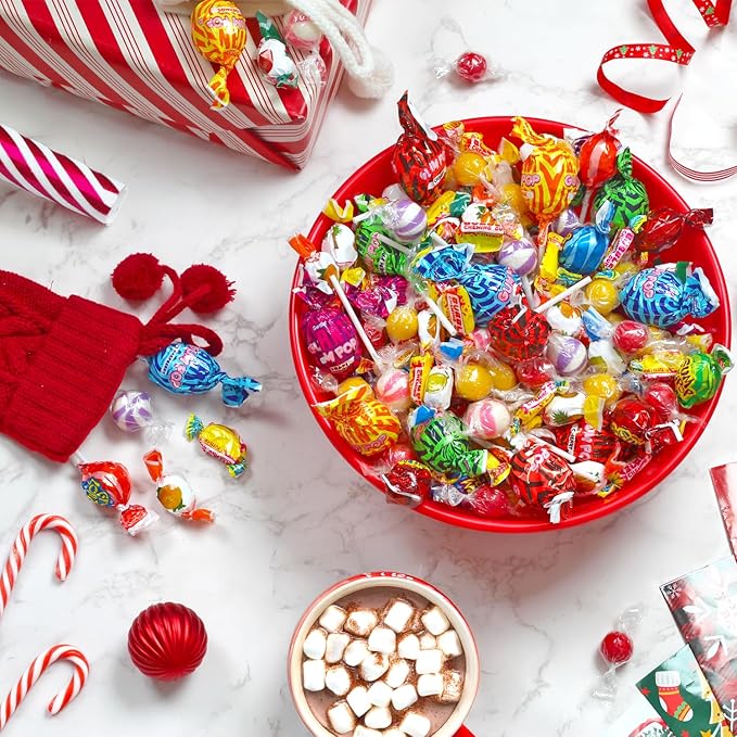 Piñata Candy Mix – 12 Pounds – Halloween Assorted Lollipops, Taffy, Gum & Hard Candy – Individually Wrapped Bulk Party Candy for Schools, Trick ot Treat, Teachers, and Birthdays