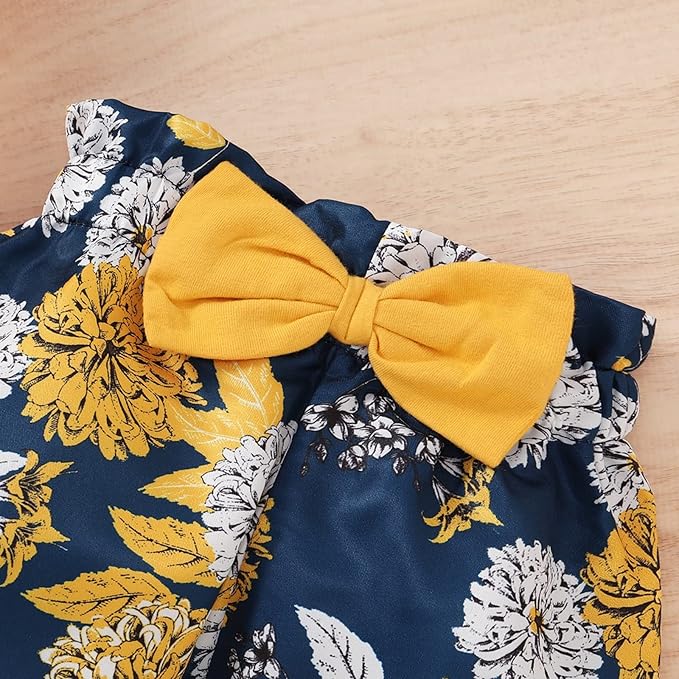 Infant Baby Girl Clothes Newborn Girl Outfit Long Sleeve Romper Pants Set Cute Baby Clothes for Girls Fall/Winter