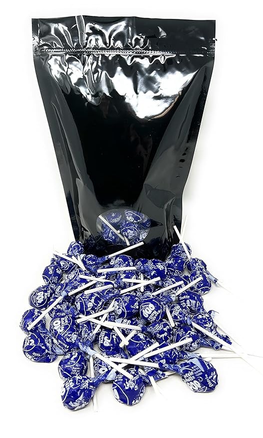 Purple Grape Tootsie Pops Bulk Candy 50+ Count Lollipops Suckers Variety Value Pack Aprox. 2.25 lbs (36 Oz)