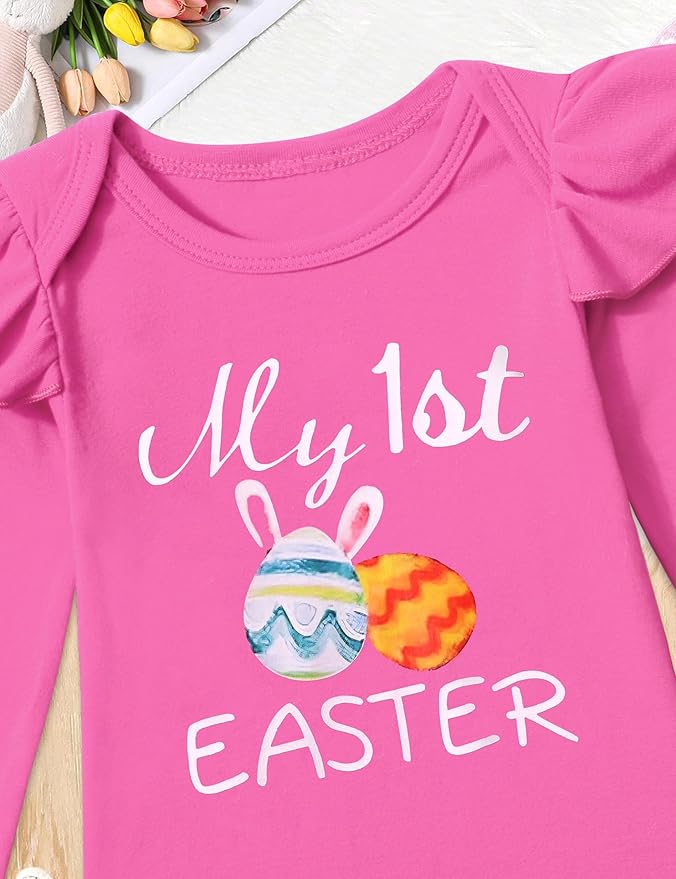 Infant Newborn Baby Girl Clothes Baby Girl Outfits For All Seasons Long Sleeve Snap Romper Pant Sets With Headband