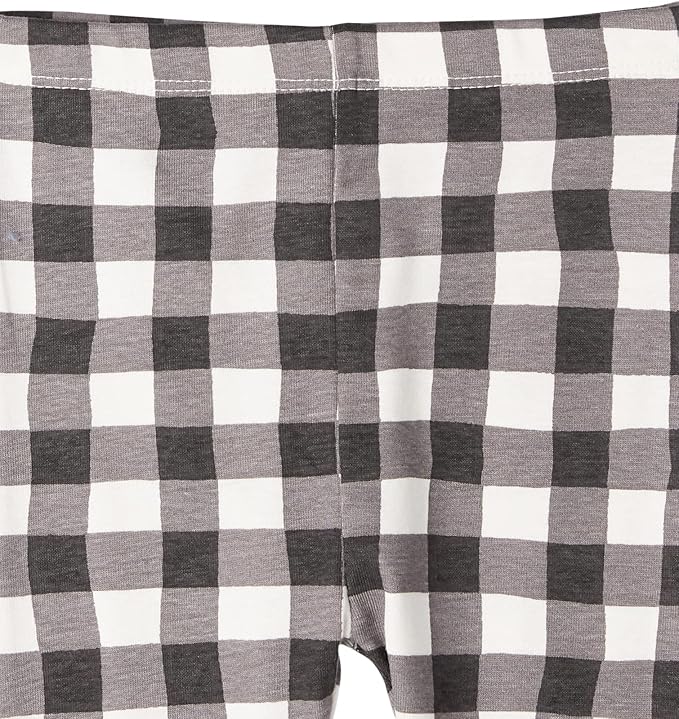 HonestBaby 4 Piece Pajamas Sleepwear Pjs 100% Organic Cotton for Infant Baby and Toddler Boys, Girls, Unisex