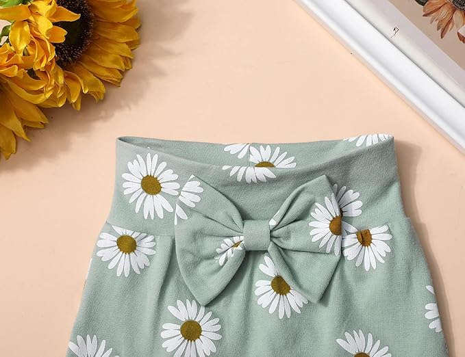 Infant Newborn Baby Girl Clothes Baby Girl Outfits For All Seasons Long Sleeve Snap Romper Pant Sets With Headband