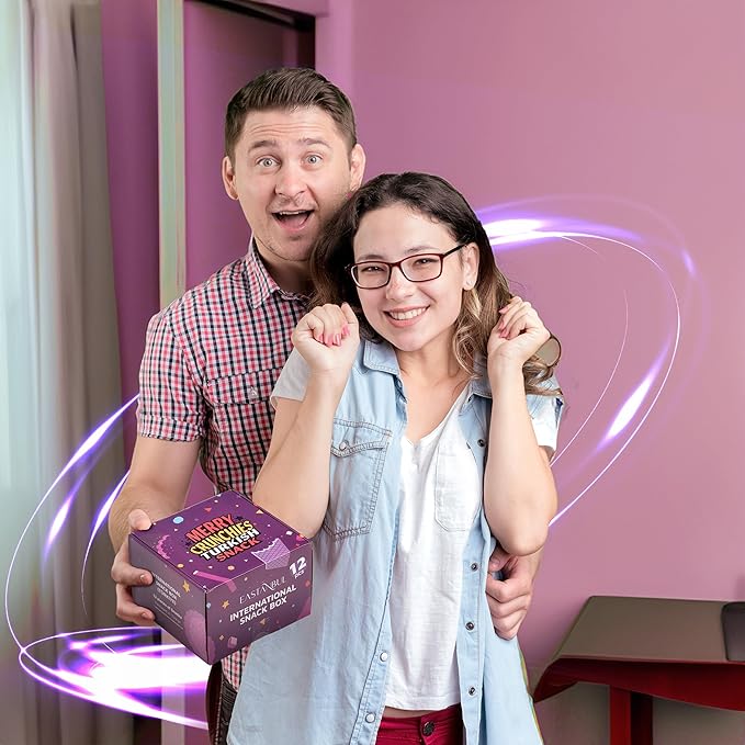 Eastanbul International Snack Box, Premium 12 Full-Size Foreign Snack Box, From Around The World International, Sweet, Savory, Chewy, Crunchy