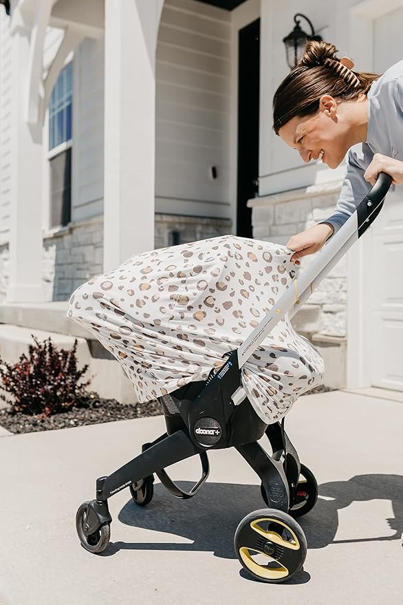 Millie Multi-Use Cover: Car Seat, Nursing, Stroller Cover - Stretchy Fabric, All-Season, Stylish Designs, Easy Access