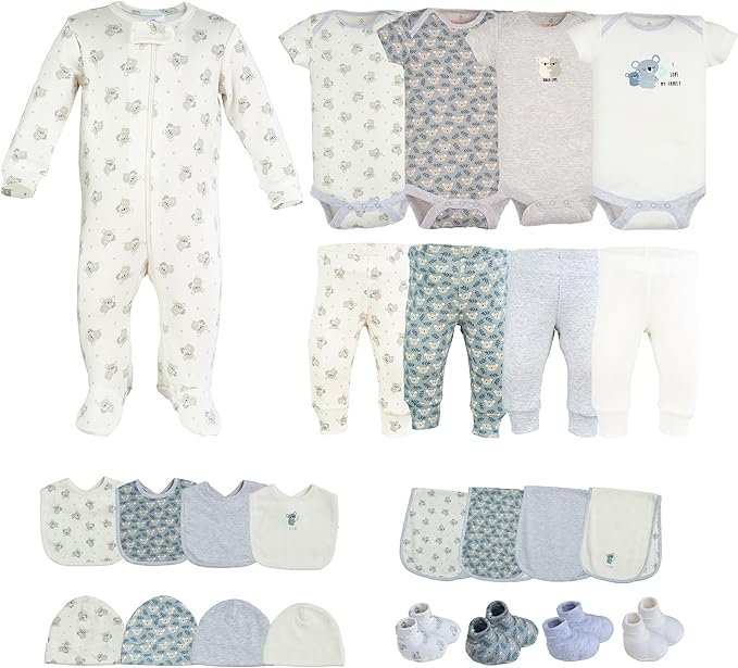 Baby Girl Clothes – 100% Cotton, Soft & Breathable Newborn Essentials and Gifts, Fits 3 to 6 Months