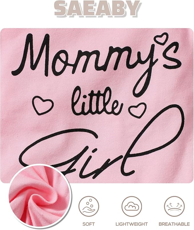 Infant Baby Girl Clothes Newborn Girl Outfit Long Sleeve Romper Pants Set Cute Baby Clothes for Girls Fall/Winter