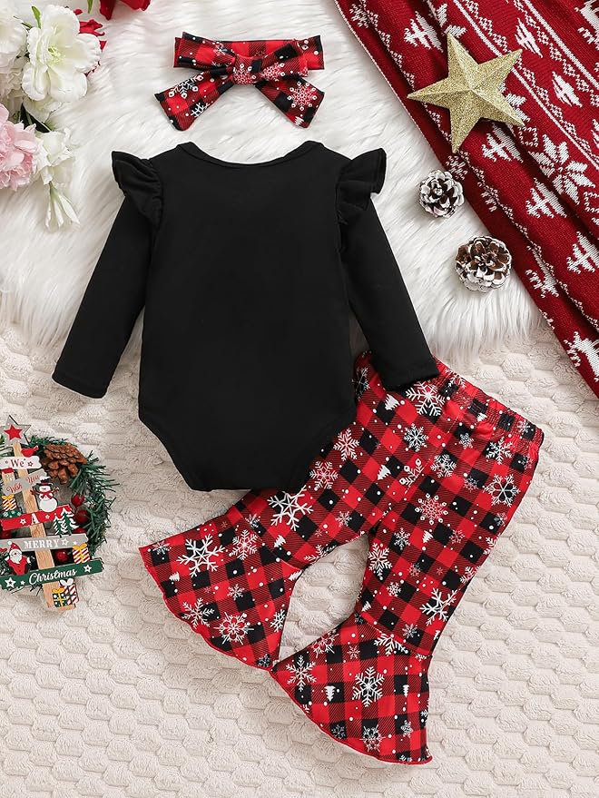 Baby Girl Clothes Newborn Infant Outfits Cute Summer Clothes Spring Romper Set+Hat+Headband