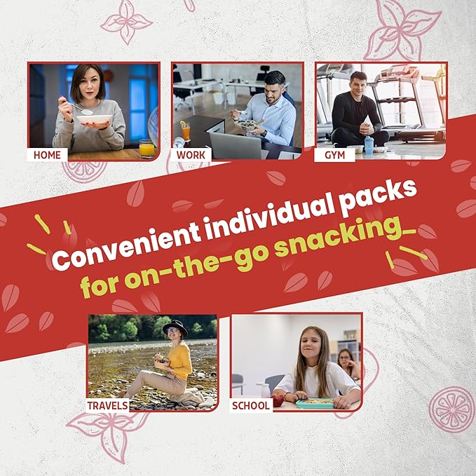 Nutruit Roasted Lentil Snacks - Tasty Sriracha Healthy Snacks - Vegan, Gluten Free, Non-GMO, High Protein, Healthy On-The-Go, Low Calorie Lentils Snacks - 1.2oz Packs (20-Pack)