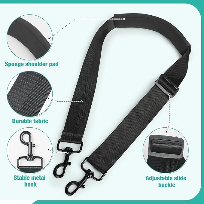 Adjustable Stroller Straps for Babyzen Yoyo yoyo2, Stroller Carry Strap for Gifts, Parents, Travel, Outdoor, Airplane Travel