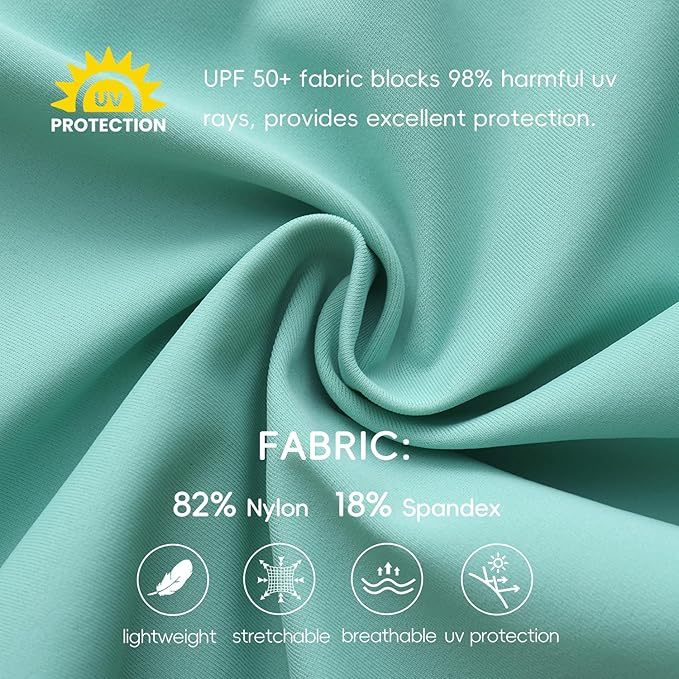 Baby Swimsuit UPF 50+ Sun Protection One Piece Zipper Beach Swimwear for Little Boys Girls Toddler