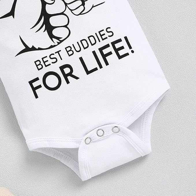 Newborn Infant Baby Clothes Long Sleeve Romper + Pants + Hat 3PCS Outfits Set