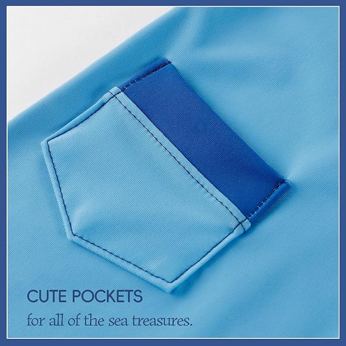 Baby Swimsuit UPF 50+ Sun Protection One Piece Zipper Beach Swimwear for Little Boys Girls Toddler