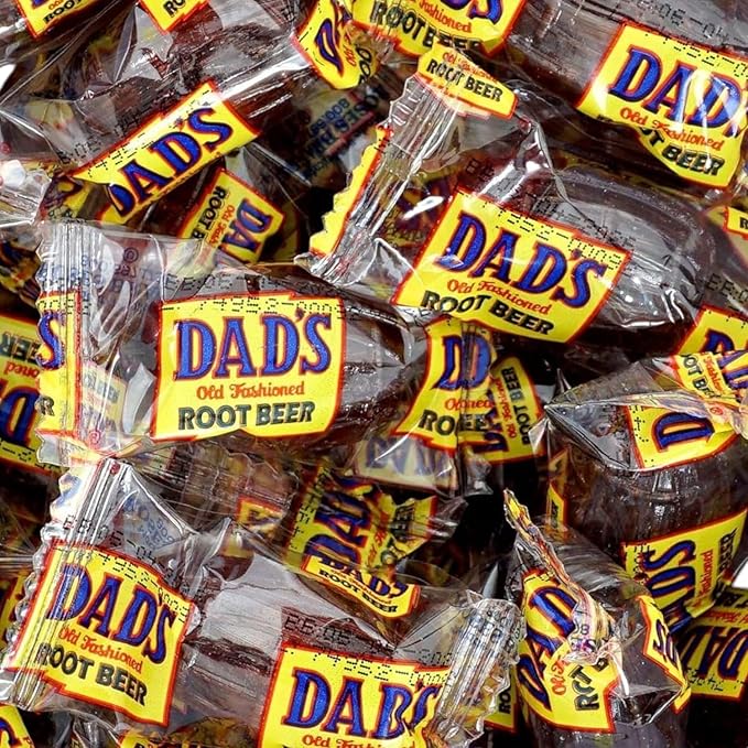 Root Beer Barrels Hard Candy -1.5 lbs Old Fashioned Candy, Classic, Individually Wrapped-Perfect for Parties, Celebrations, and More(24 oz