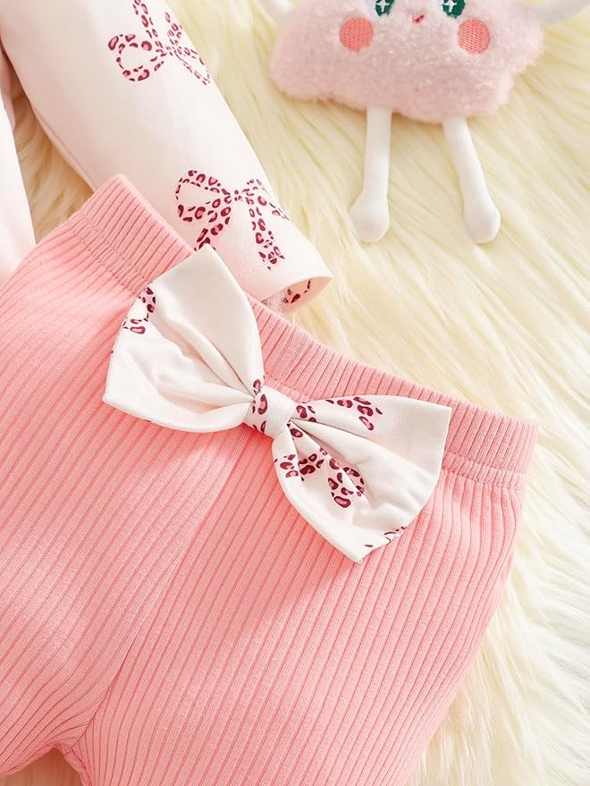 Baby Girl Clothes Newborn Infant Outfits Cute Summer Clothes Spring Romper Set+Hat+Headband