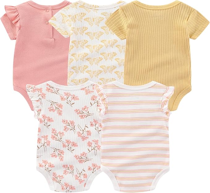 Newborn Layette Gift Set 20-Piece Cotton Baby Boy Girl Clothes Essentials and Accessories