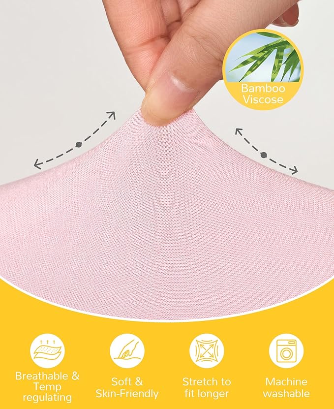 Footless Pajamas Baby Boy Girls, Viscose from Bamboo Baby Pajamas, Two Way Zipper Sleepers, Newborn Pjs