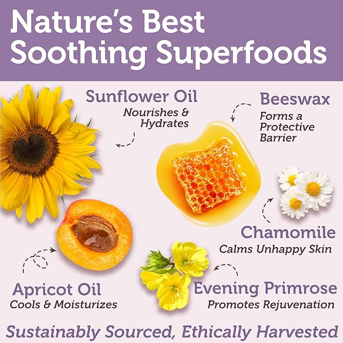 USDA Organic Nipple Butter Safe for Breastfeeding – Lanolin-Free, Food-Grade Nipple Cream for Sore, Cracked & Sensitive Skin Relief – No Wipe Off Postpartum Essential