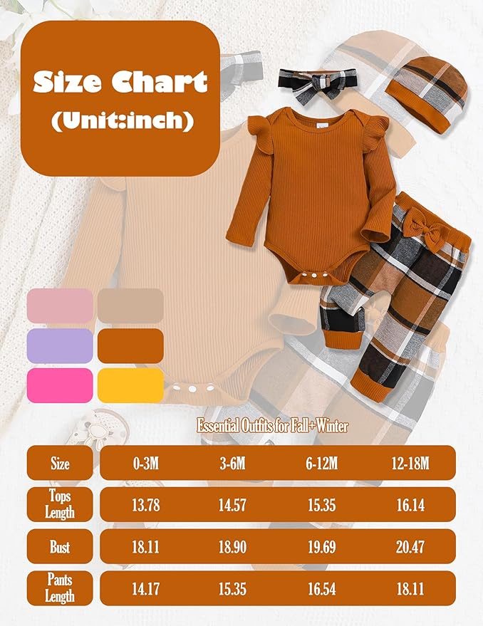 Baby Girl Clothes Newborn Infant Outfits Cute Summer Clothes Spring Romper Set+Hat+Headband