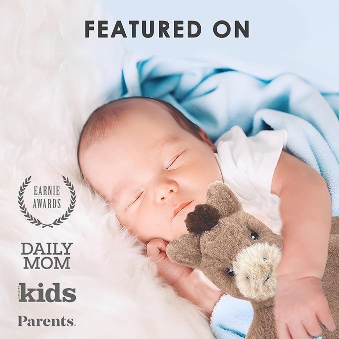 MON AMI Penny The Pony Plush Lovey for Babies – 15” | Security Blanket for Newborns