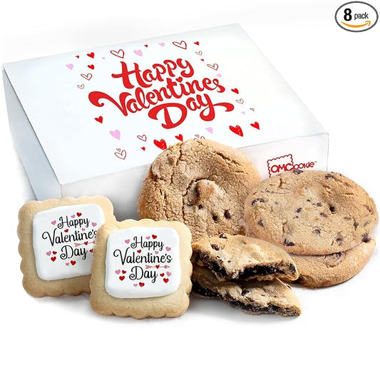 Gift Basket Cookies Chocolate Chip Cookies Fudge Filled For Men Women Kids | INDIVIDUALLY WRAPPED | Large Cookie Treats